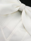 Women Sexy Off Shoulder Elegant Bowknot Off Shoulder Party Dresses