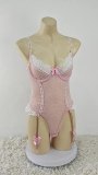 Women Casual Lace Suspender Lace Nightdress Sexy Lingerie