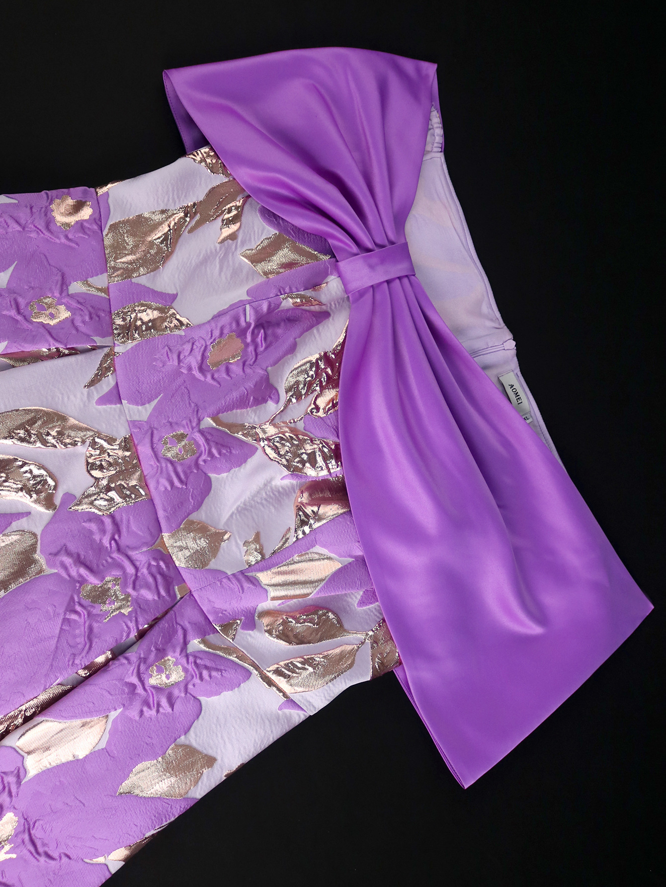 Women Sexy Off Shoulder Jacquard Elegant Formal Party Dresses