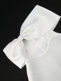 Women Sexy Off Shoulder Elegant Bowknot Off Shoulder Party Dresses