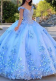 Women Off Shoulder Ball Tutu Skirt Sequin Party Dress（Processing time need 3-6 days）
