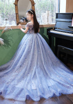 Girls' Trailing Princess Tutu Skirt