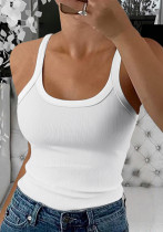 Women's Strap Slim Strap Ribbed Vest