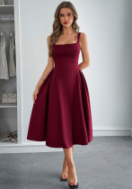 Spring/Summer Women's Casual Strappy A-Line Long Dress Spring/Summer Women's Casual Strappy A-Line Long Dress