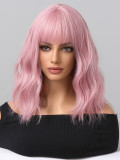 Platinum Short Curly Wig - High Temp Silk, Net (Full Head)