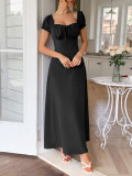 Spring/Summer Women's Party Elegant Off-Shoulder Short-Sleeved Dress