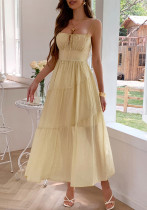 Spring/Summer Women's Holidays Casual Strappy Beach Dress