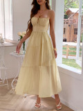 Spring/Summer Women's Holidays Casual Strappy Beach Dress