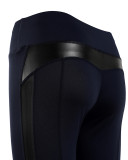 Women's Mesh Patchwork Slim Tight Leggings