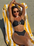 Women's Fashion Solid Color Sexy Two-Piece Bikini Set
