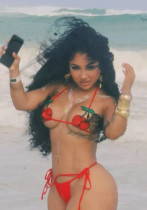 Women's Knitted Lace-Up Sexy Two-Piece Bikini Set