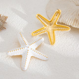 Women's Beach Style Starfish Pendant Thick Rope Necklace/Earrings