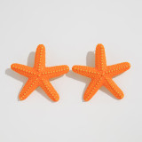 Women's Beach Style Starfish Pendant Thick Rope Necklace/Earrings