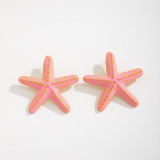 Women's Beach Style Starfish Pendant Thick Rope Necklace/Earrings