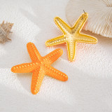 Women's Beach Style Starfish Pendant Thick Rope Necklace/Earrings