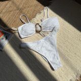 Women's Fashion Solid Color Sexy Two-Piece Bikini Set