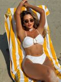Women's Fashion Solid Color Sexy Two-Piece Bikini Set