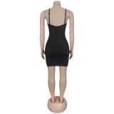 Women summer sexy see-through strap dress