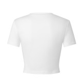 Summer Y2K Street Women's Crop Short-Sleeved T-Shirt