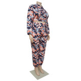 Women's Sexy Fashion Casual Camouflage Print Hooded Two-Piece Pants Set