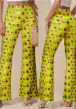 Women's Fashion Elegant High Waist Flared Pants