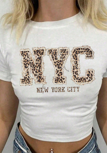 Summer Y2K Street Women's Crop Short-Sleeved T-Shirt