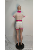 Women Sexy Knitting Top and Shorts Two-piece Set
