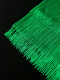 Sexy One-Shoulder Long-Sleeved High-Waist Slim Tassel Formal Party Evening Dress