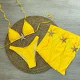 Women Sexy Starfish Bikini Swimsuit Set