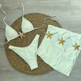 Women Sexy Starfish Bikini Swimsuit Set