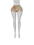 Women's Stretch Satin Shorts
