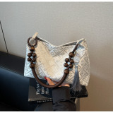 Women retro summer embroidered handbag