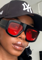 Women square large frame sun protection summer sunglasses Women square large frame sun protection summer sunglasses