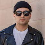 Square small arrow sun protection sunglasses Casual sunglasses