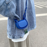 Women summer textured shoulder crossbody bag handbag mini bag