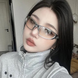 Women retro sunglasses future technology sunglasses