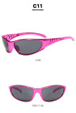 Women retro sunglasses future technology sunglasses