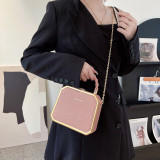 Women chain box shoulder bag crossbody bag