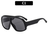 Women large frame retro sunglasses sun protection sunglasses