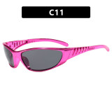 Women retro sunglasses future technology sunglasses