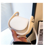 Women summer textured shoulder crossbody bag handbag mini bag