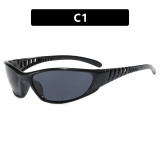 Women retro sunglasses future technology sunglasses