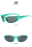 Women retro sunglasses future technology sunglasses