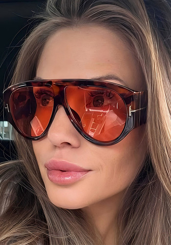Women large frame sunglasses