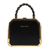 Women chain box shoulder bag crossbody bag