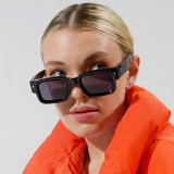 Square small arrow sun protection sunglasses Casual sunglasses