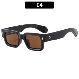 Square small arrow sun protection sunglasses Casual sunglasses