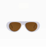 Women retro high-end sun protection sunglasses