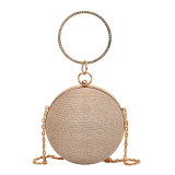 Women ball handbag crossbody chain small bag evening bag mini lipstick bag