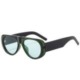 Women retro high-end sun protection sunglasses